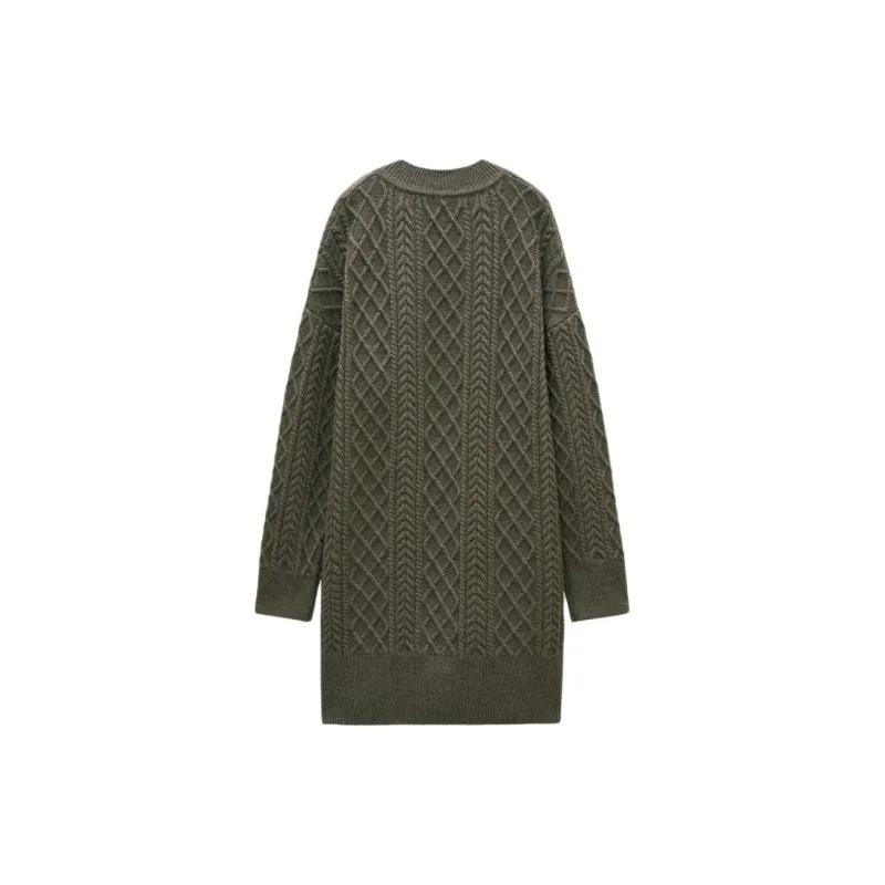 INSUN Sweater Women's Olive Green-1