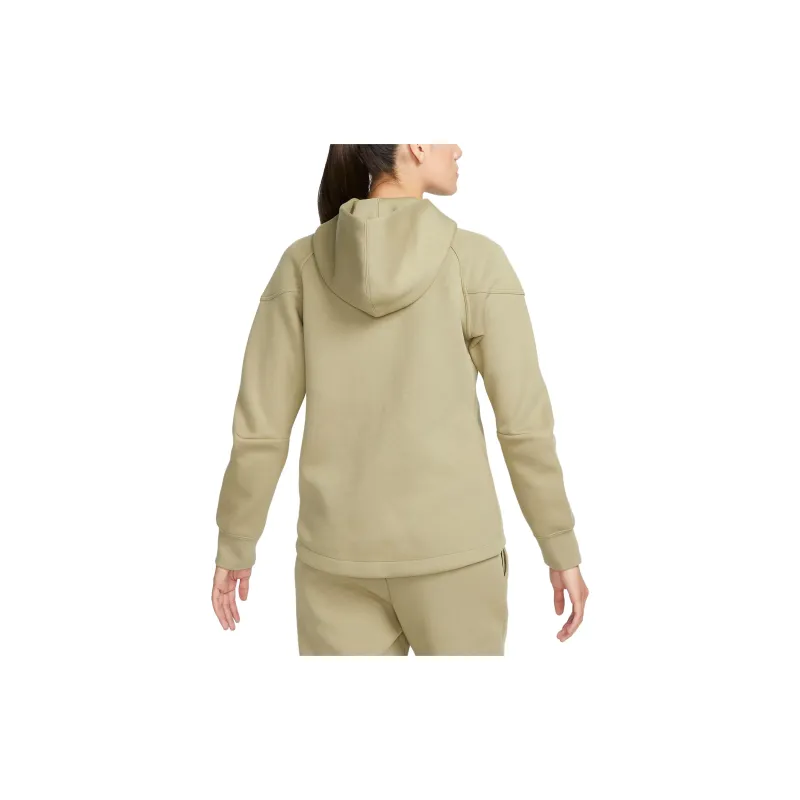 Nike Sportswear Women's Tech Fleece Windrunner Full Zip Hoodie Neutral Olive/Black-2