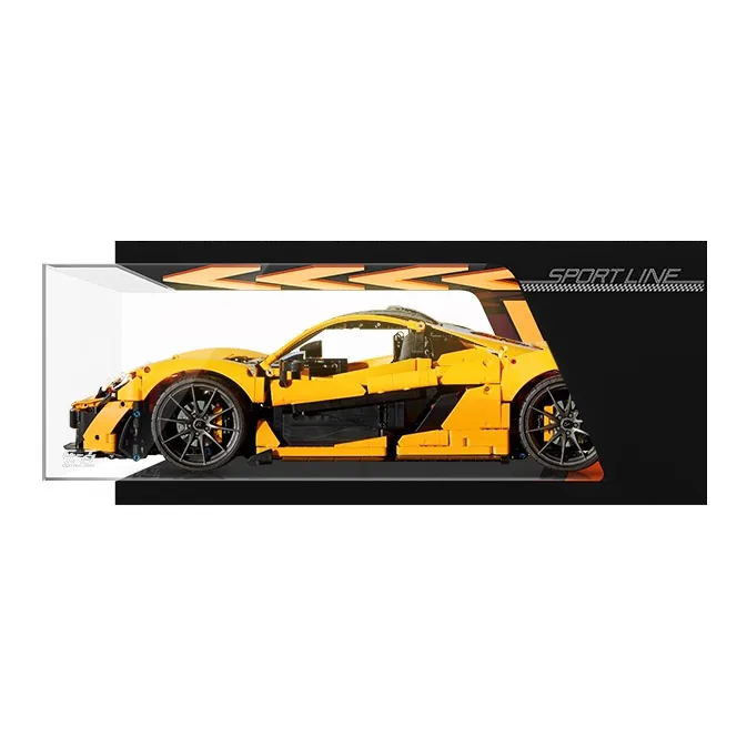 LIGHT YOUR BRICKS Le100 Compatibility Building Block Lamborghini Display Case Model Accessories-6