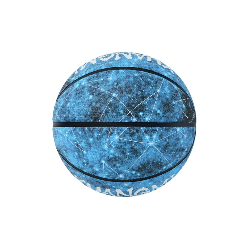 Kuangmi Rubber Basketball Blue Size 7 Ball Training Unisex-3