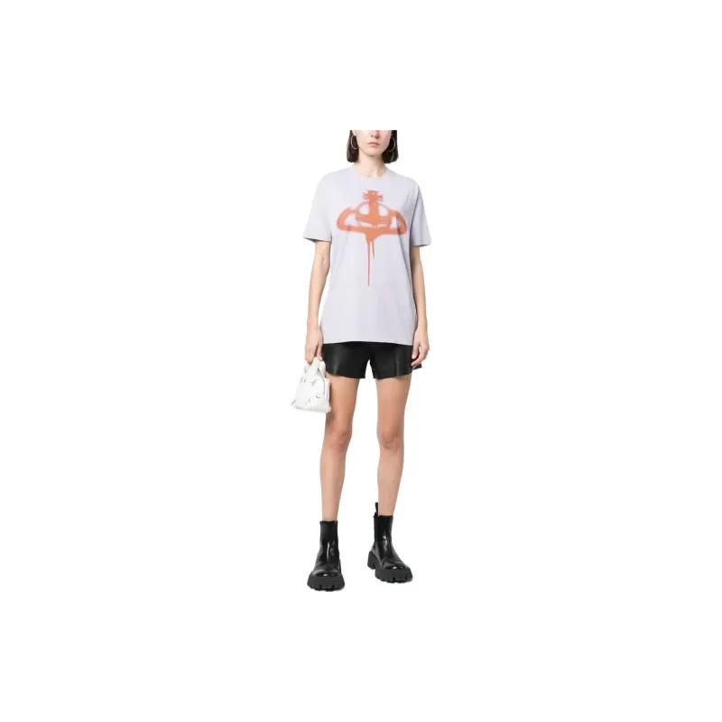 Vivienne Westwood T Shirts Women's Lavender Purple-1