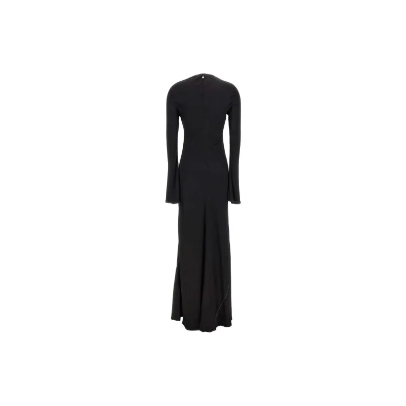 Rotate Long-Sleeved Dresses Women's Black-1