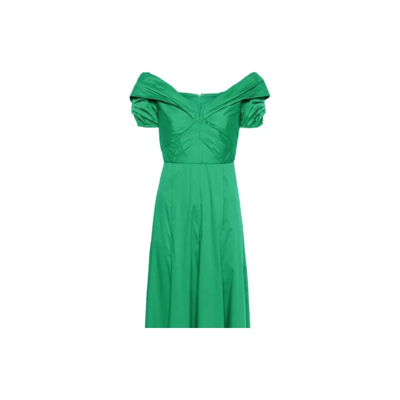 DVF Diane Von Furstenberg Laurie Ruched Off-Shoulder Dress-4