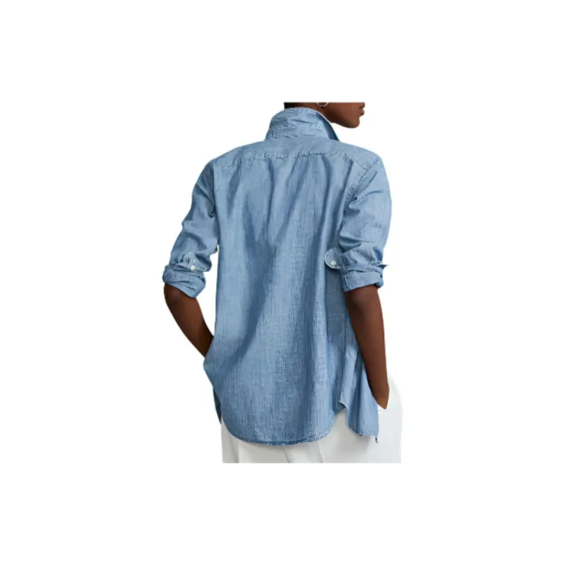 Polo Ralph Lauren Shirt Women's Light Blue-3