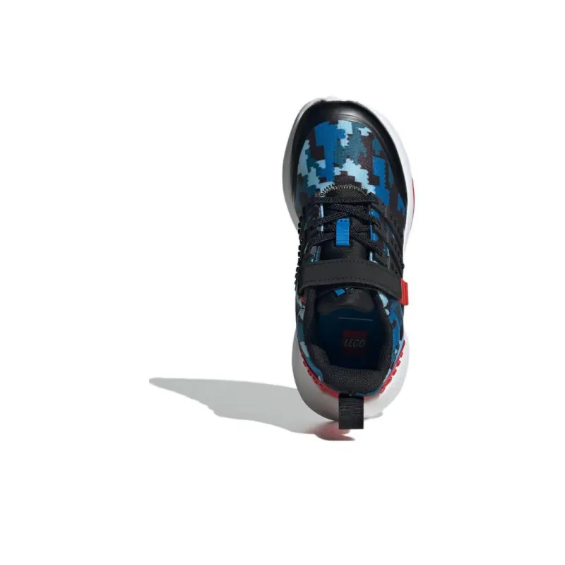 adidas Racer TR21  LEGO X  EL Little Kid 'Blue Digi Camo'-4