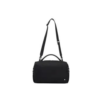 LI NING 1990 Polyester Shoulder Bag, Crossbody Bag Regular Unisex Black