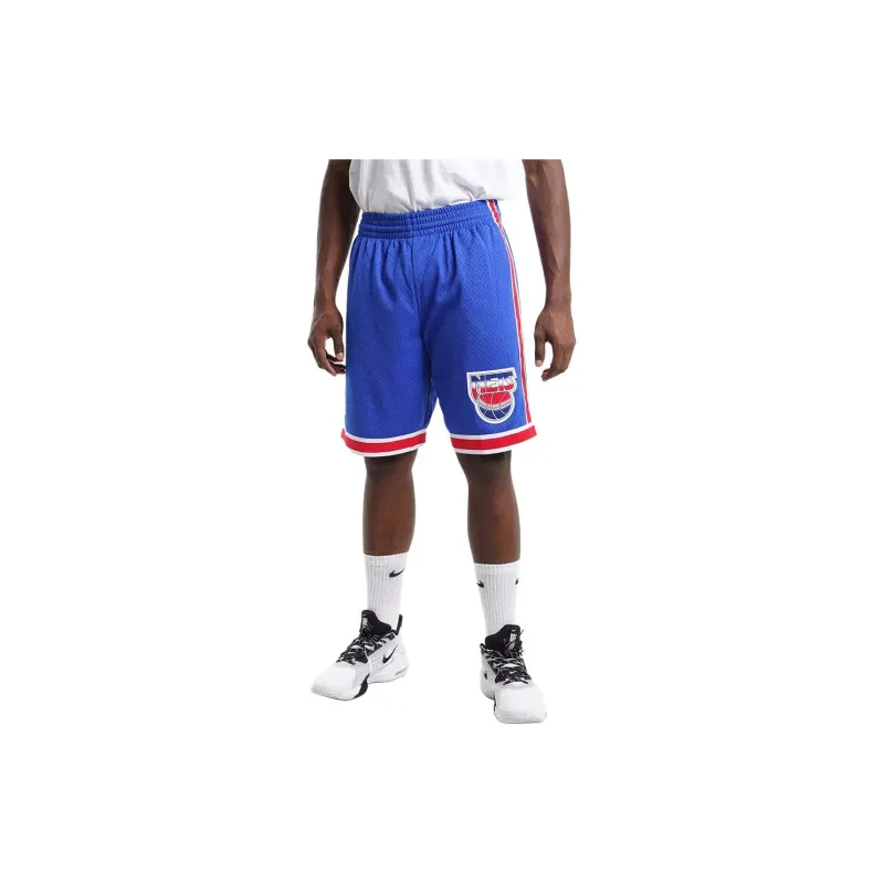 Mitchell & Ness Basketball Shorts Men's Blue-4