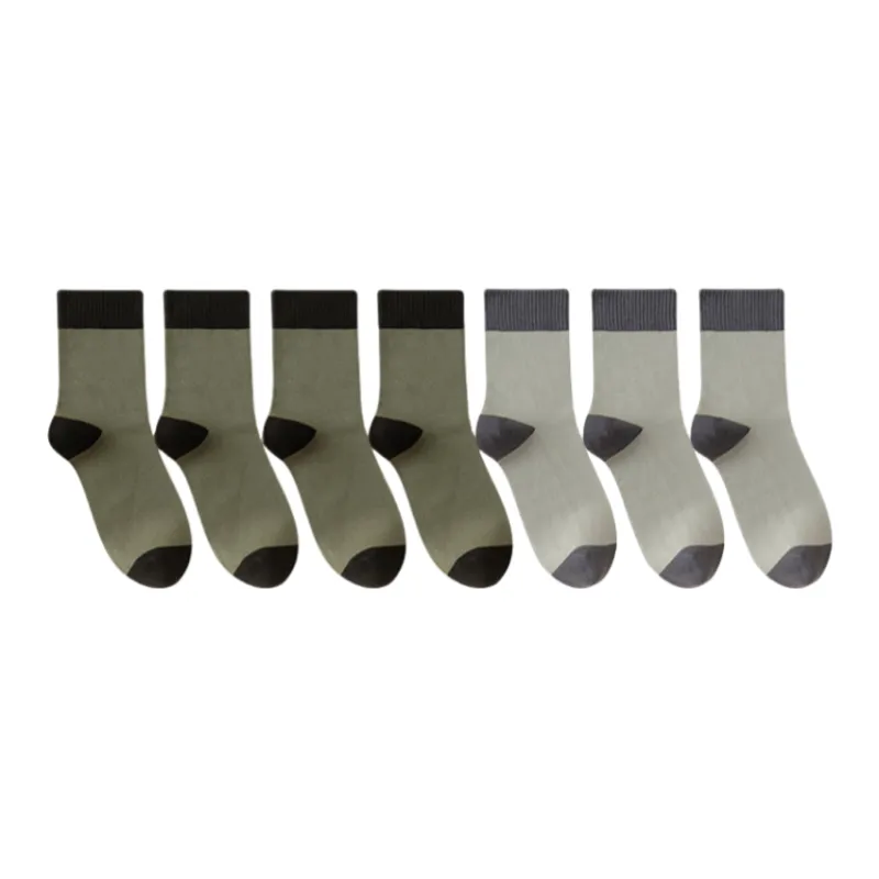 Lan Miao Mid Calf Socks Men's 7 Pack-10