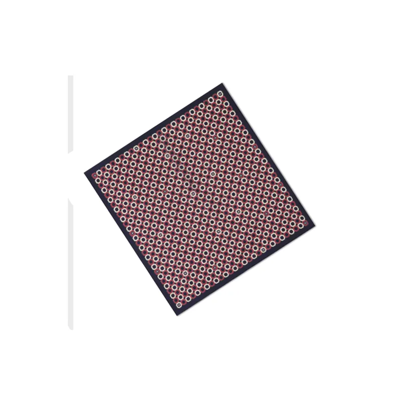 CELINE Octagon Bandana In Silk Twill-1