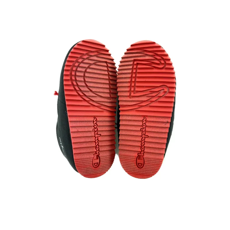 Champion University II Lightweight Warm Kids Lifestyle Shoes Black Red Teenagers-5