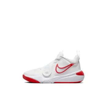 Nike Team Hustle D 11 Summit White Track Red GS
