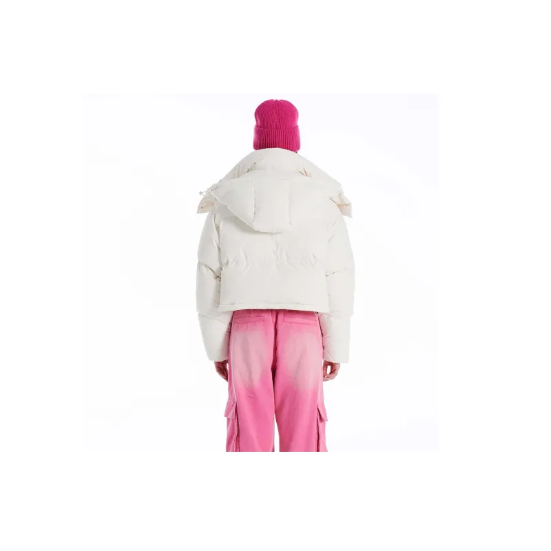 Nerdy Down Jackets Women's Cream-2