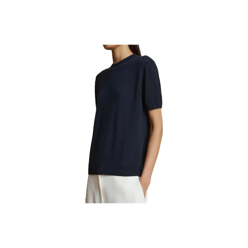 KHAITE The Pierre Short Sleeved Jumper-2