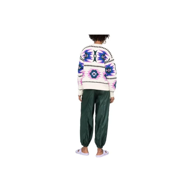 ISABEL MARANT Loose Fit Sweater Women's White-2