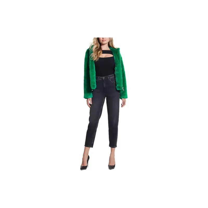 GUESS Jackets Coats Women's Green-3