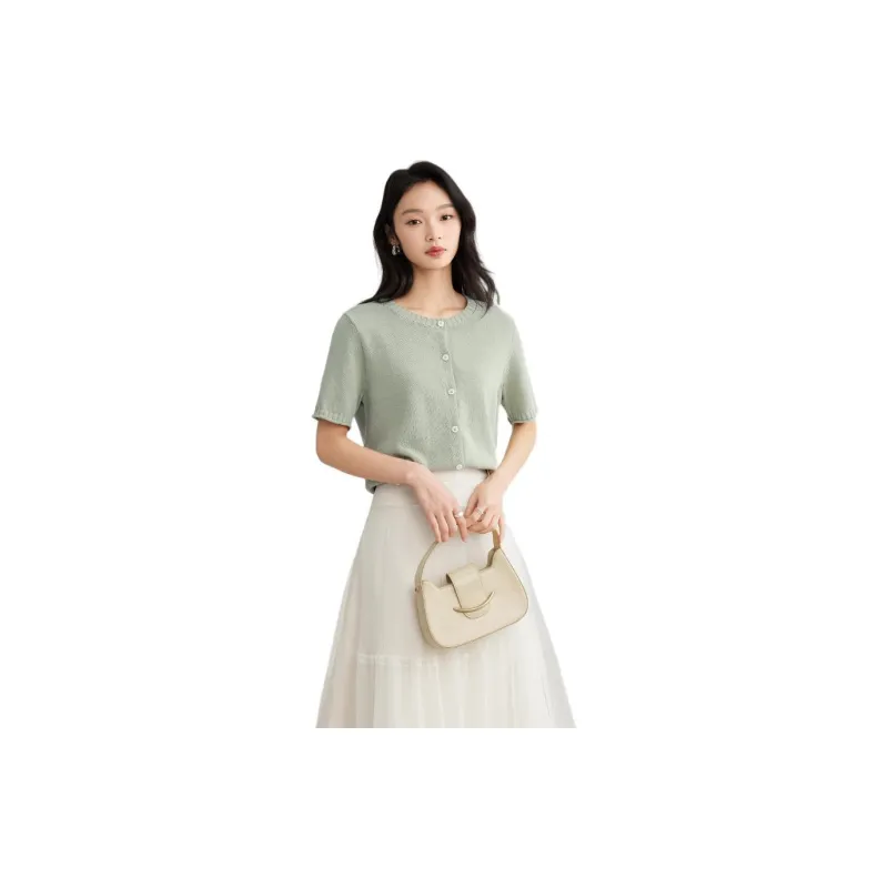 Elva' Island Knitwear Women's Green-1