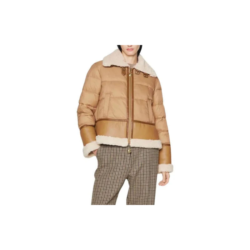 PINKO Zip-Up Padded Jacket-7