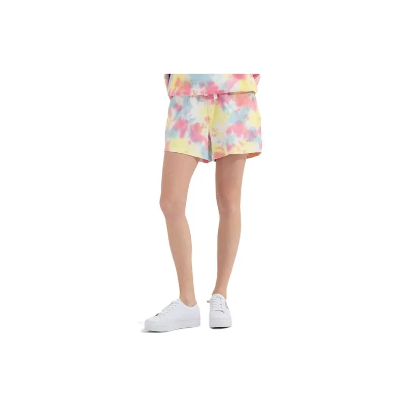 GUESS Casual Shorts Women's Pink-3