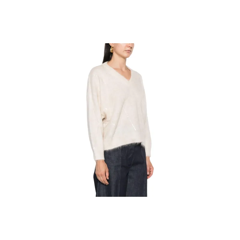 Brunello Cucinelli Sequinned Sweater-3