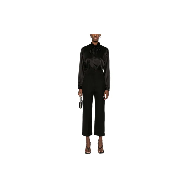 PAROSH Shirts Women's Black-1
