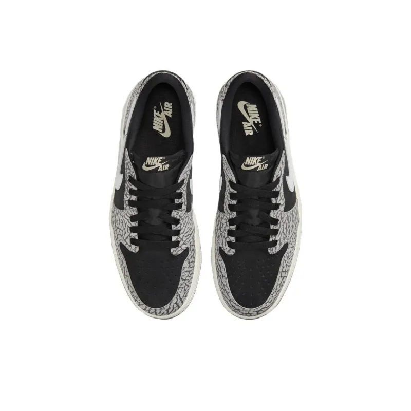 Jordan 1 Retro Low OG Black Cement GS-4