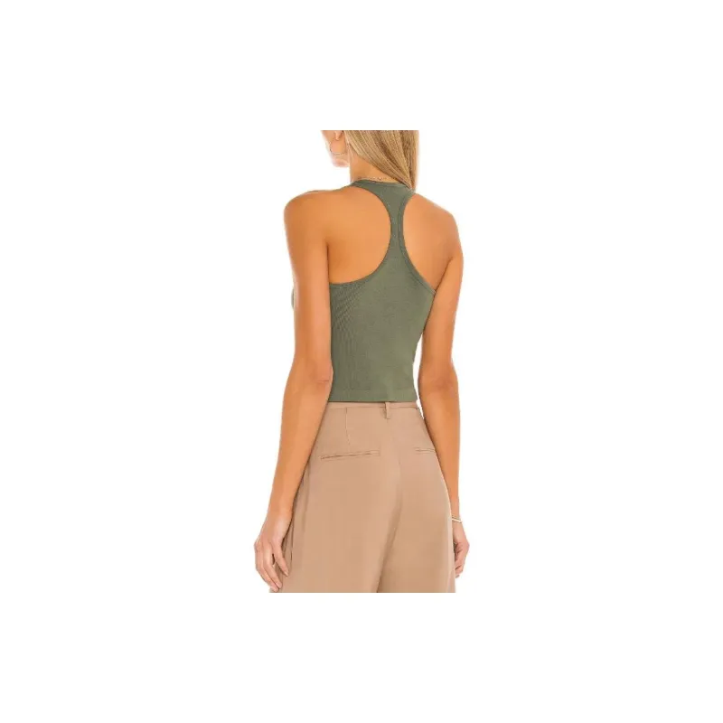 FREE PEOPLE Tank Tops Women's Green-3