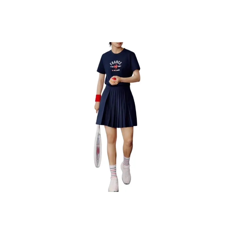 Le Coq Sportif T Shirts Women's-11