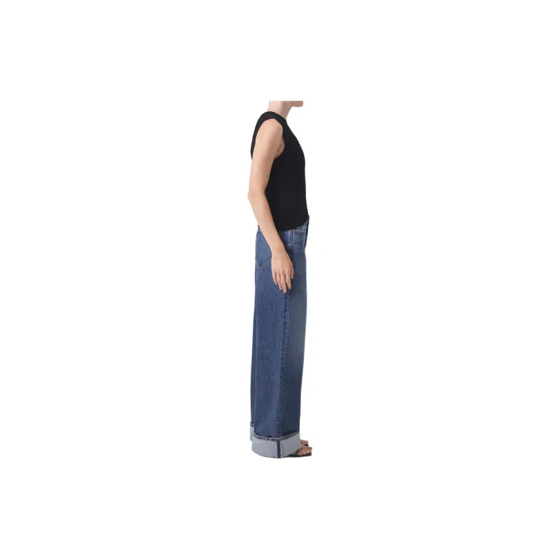 AGOLDE Dame Wide Leg Jeans-3