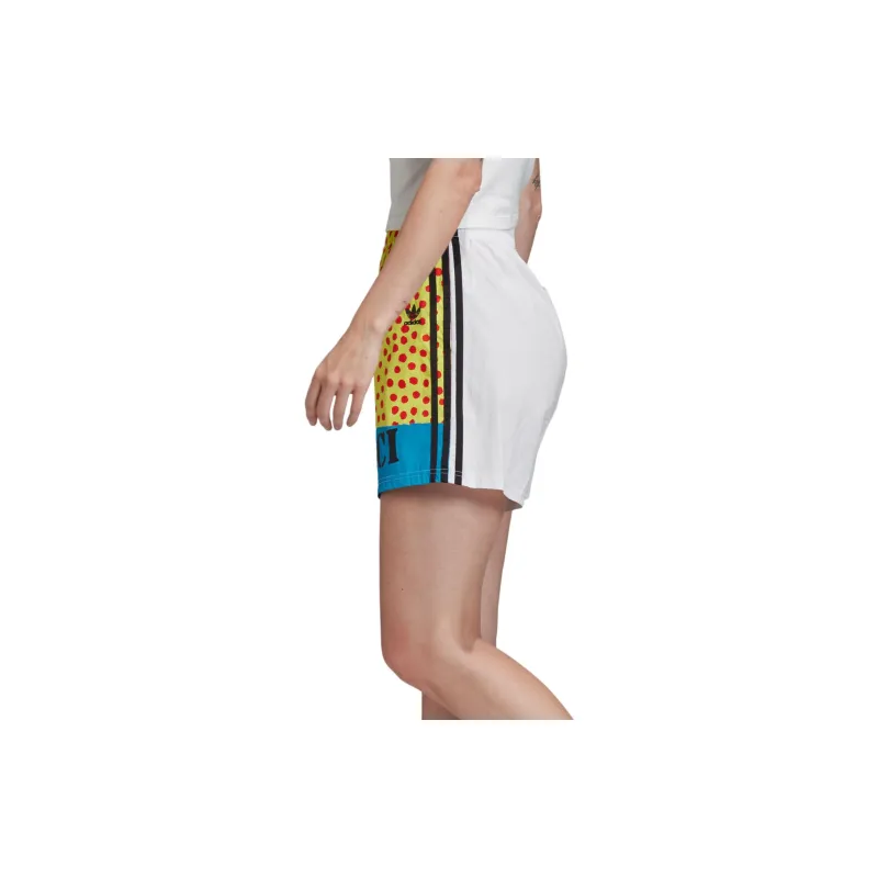 Adidas Originals Casual Shorts Women's Light Yellow-4