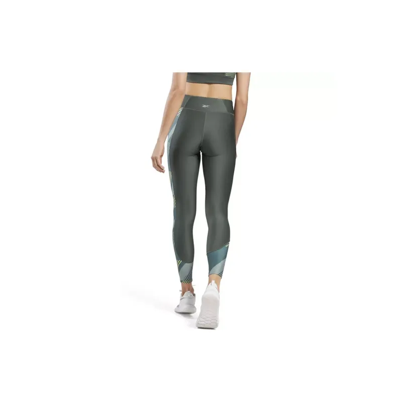 Reebok RUNNING AOP TIGHT Athletic Trousers Women's Green-2
