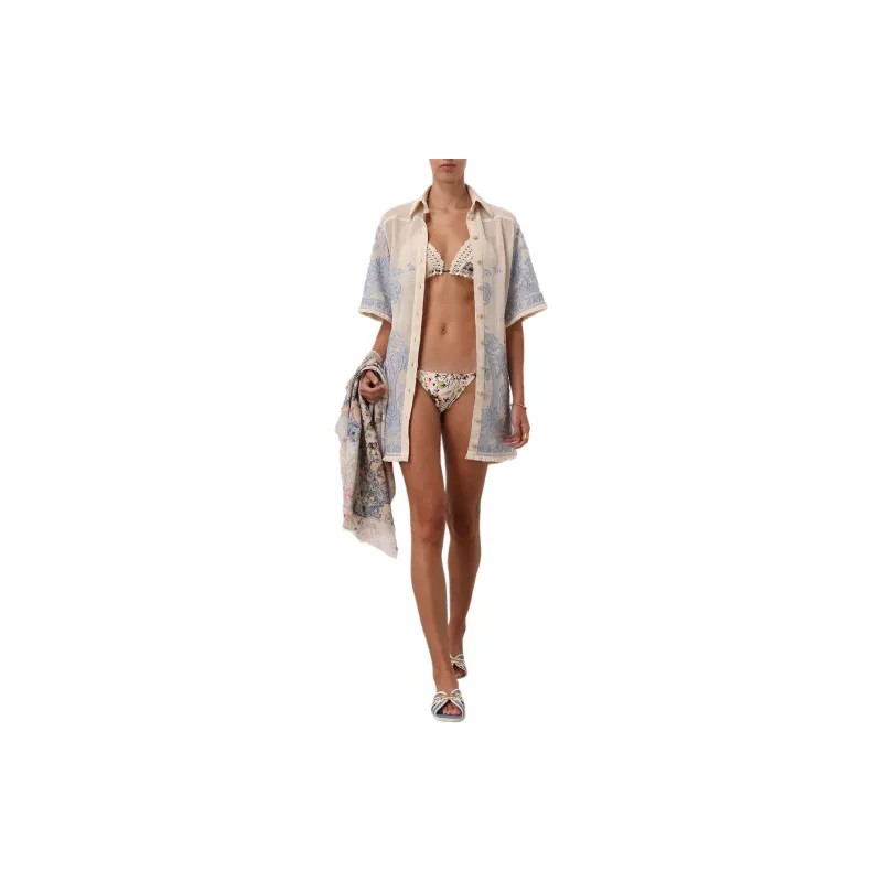 Zimmermann Ottie Belted Mini Dress-2