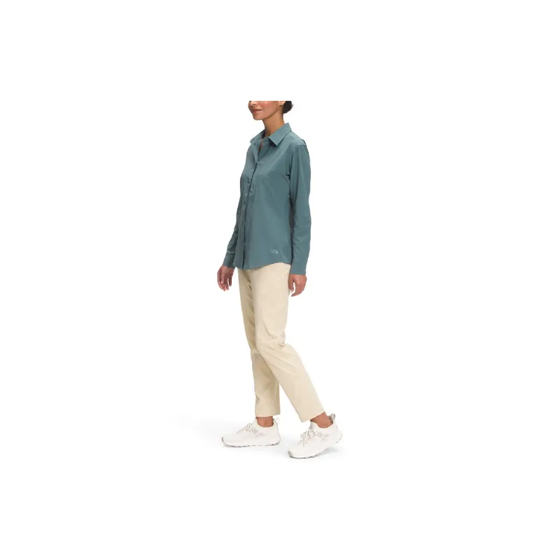 THE NORTH FACE Women's Sniktau L/S Sun Shirt Shirt Women's Blue-3