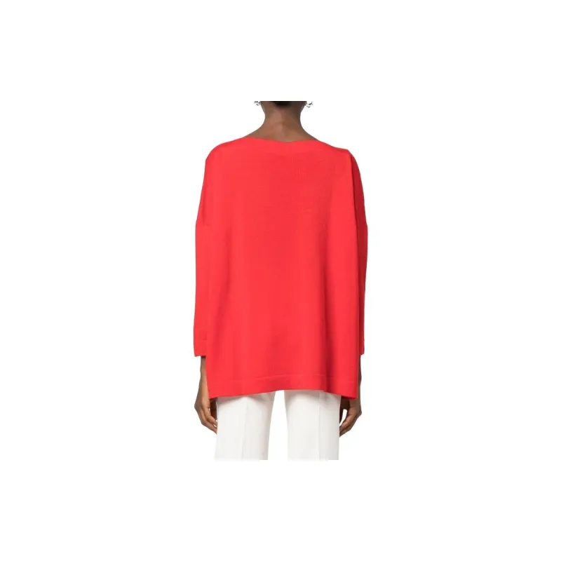 Daniela Gregis Slouchy Fine Knit Wool Jumper-3