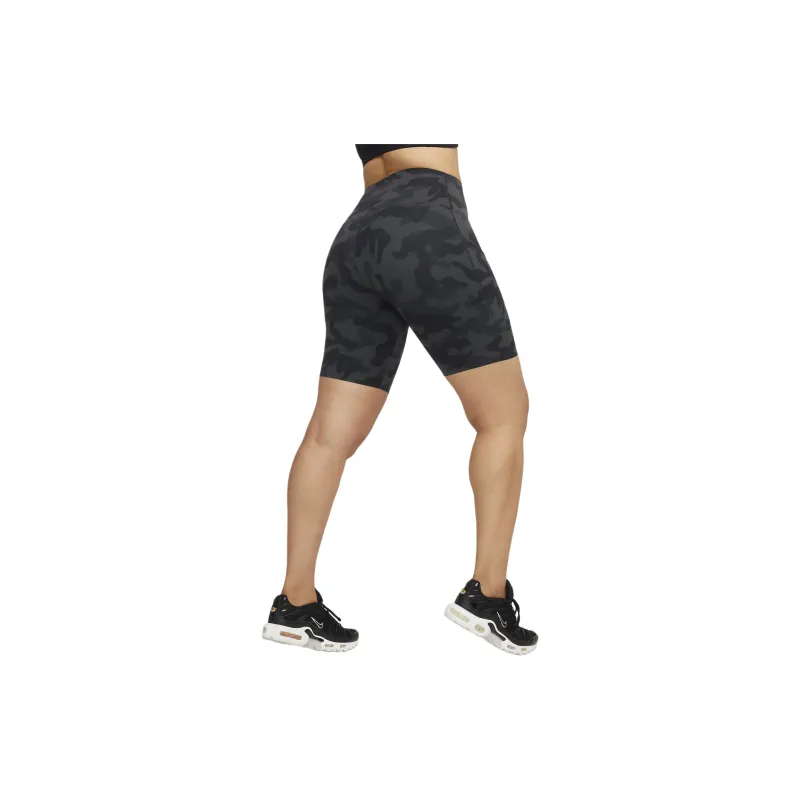 Nike Universa Women's Medium-Support High-Waisted 8' Camo Biker Shorts With Pockets-2