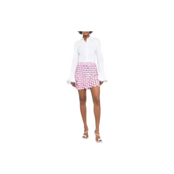 Paco Rabanne Chainmail High-Waist Mini Skirt