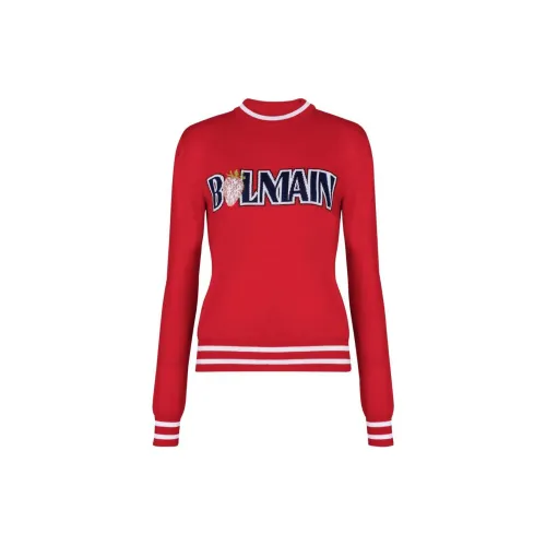 BALMAIN Sweaters Women's Red