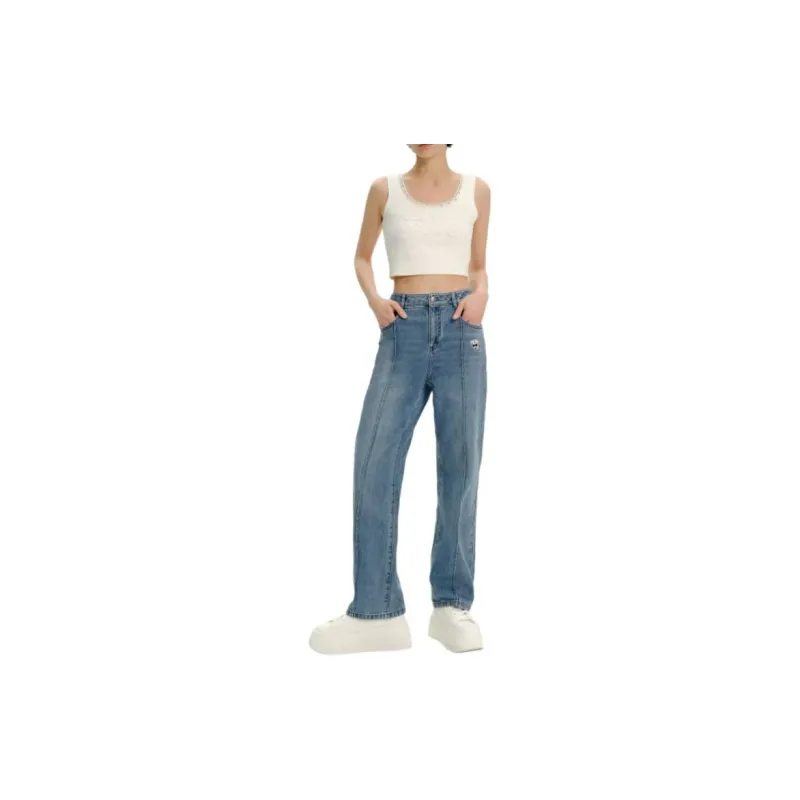 KARL LAGERFELD SS24 Jeans Women's Blue-1