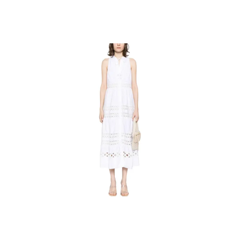 Sachin & Babi Positano Embroidered Cotton Dress-1