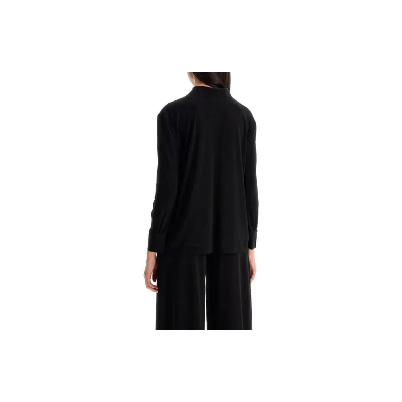 NORMA KAMALI Plain Long sleeve Shirt-2