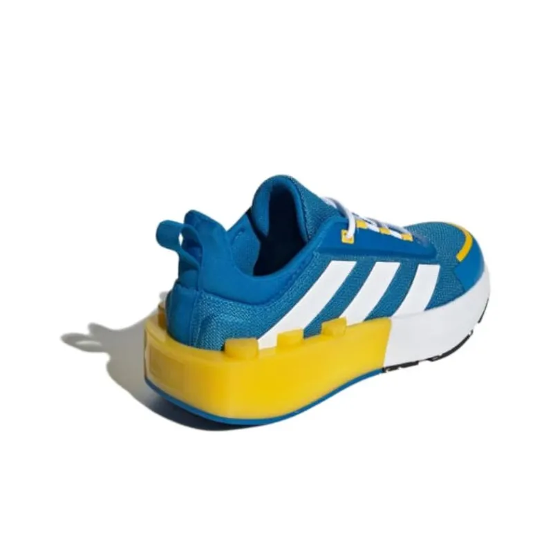 adidas Tech Runner  LEGO X  Big Kid 'Shock Blue Equipment Yellow'-3
