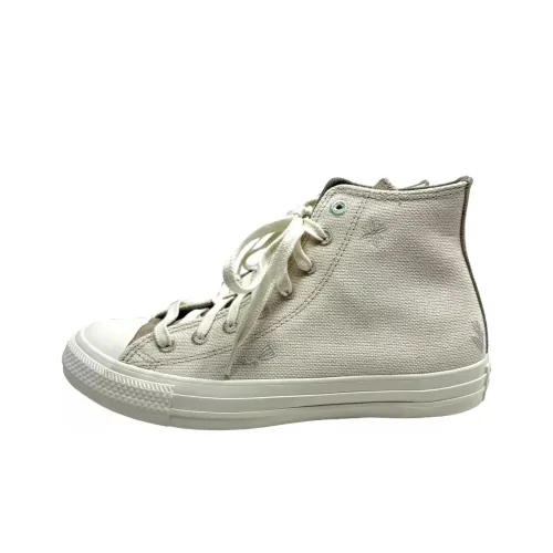 Converse Chuck Taylor Hi Canvas Shoes Women's High-Top Beige