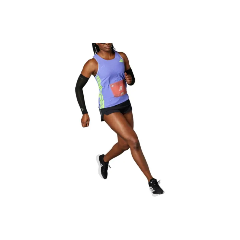 Adidas Adizero RUNNING TANK TOP Sport Vests Women's Blue-5