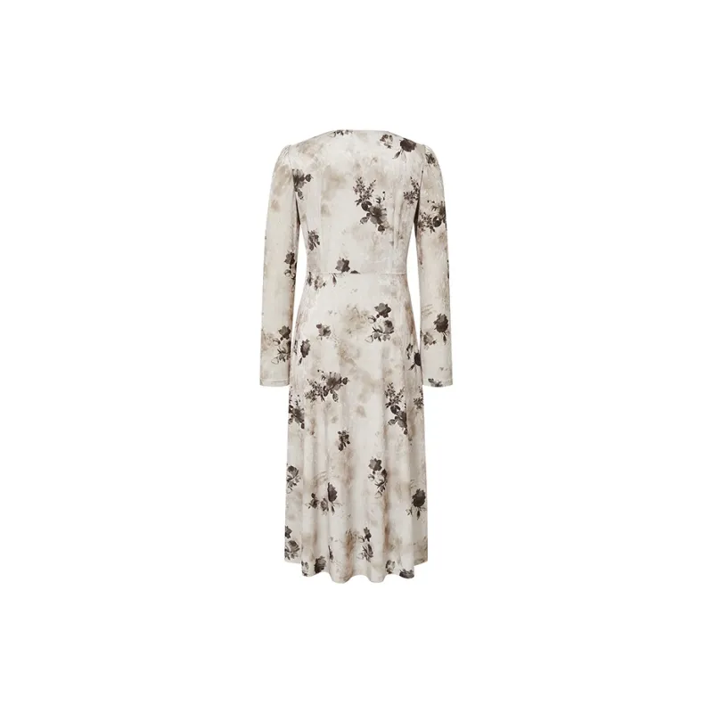 Hopeshow Long Sleeved Dresses Women's-1