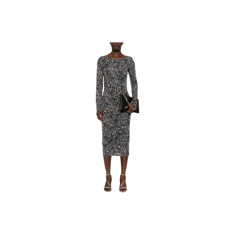 Patrizia Pepe Abstract print Midi Dress-3