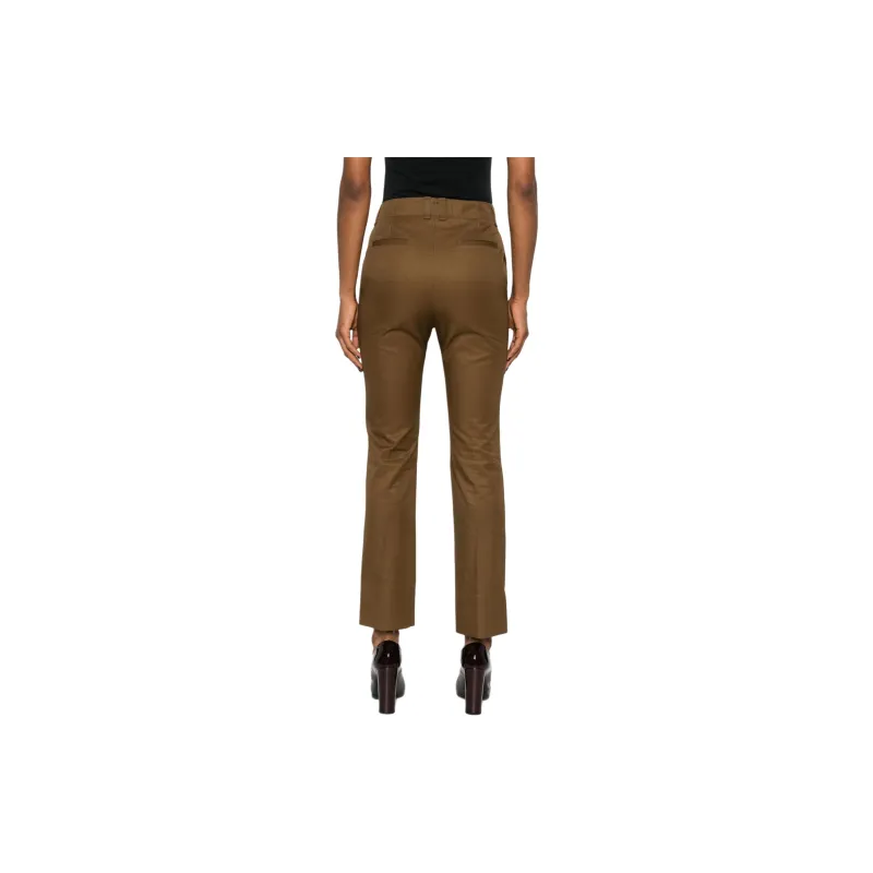 SAINT LAURENT Mid Rise Tailored Pants-2