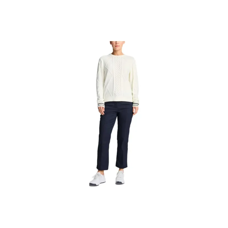 PUMA Knitsweater Knitwear Women's Warm White-4