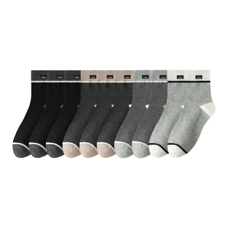 Lan Miao Mid Calf Socks Men's 10 Pack-10