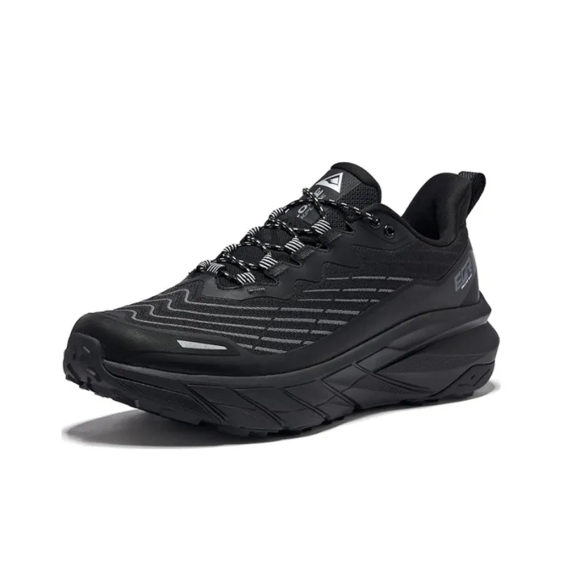 Erke Aspect Low Top Running Shoes Men's Jet Black-2