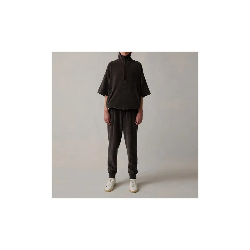 Fear Of God Essentials Women's Velour Mockneck Iron-4