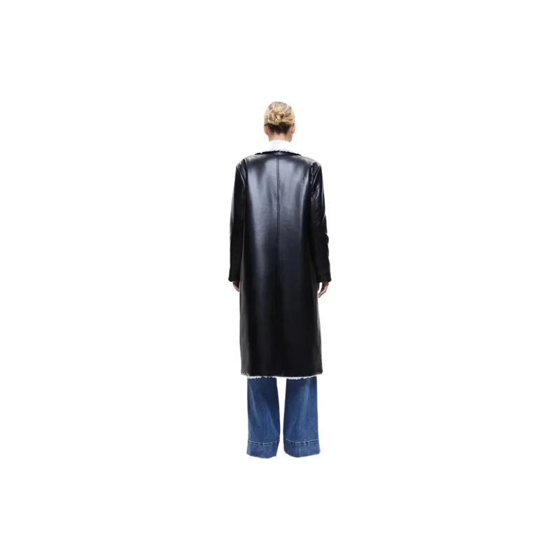 ALICE+OLIVIA Shan Reversible Mid-length Coat-4